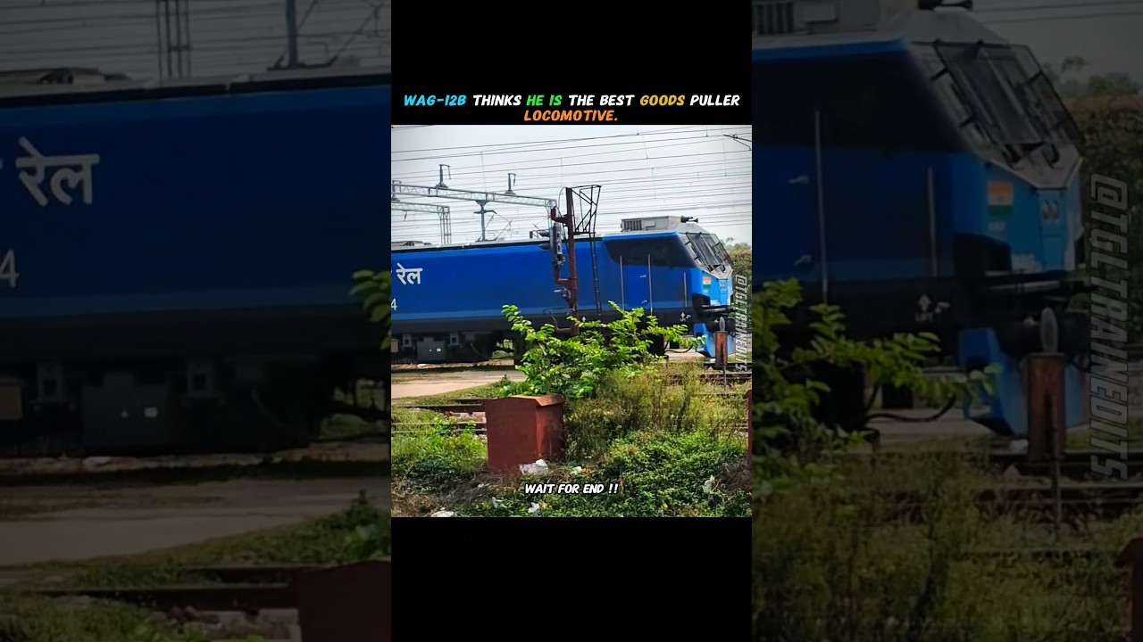 WAG-9 vs WAG-12 😎⚡🔥 | Electric Power Clash | WAG-9 Attitude Train Edit 🚆💪