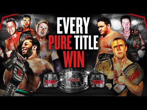 Every Pure Title Win in ROH History