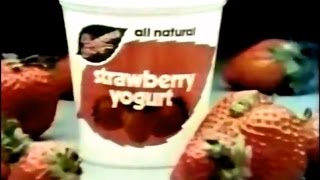 Breyers Strawberry Yogurt Commercial 1978