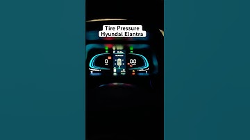 Hyundai Elantra 2024 Tire Pressure reset #hyundaicars #tire #cars