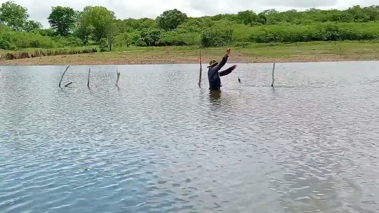 Foi dia de pescaria no sertão maravilhoso..🌵