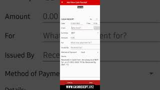 Cash Receipt App screenshot 4