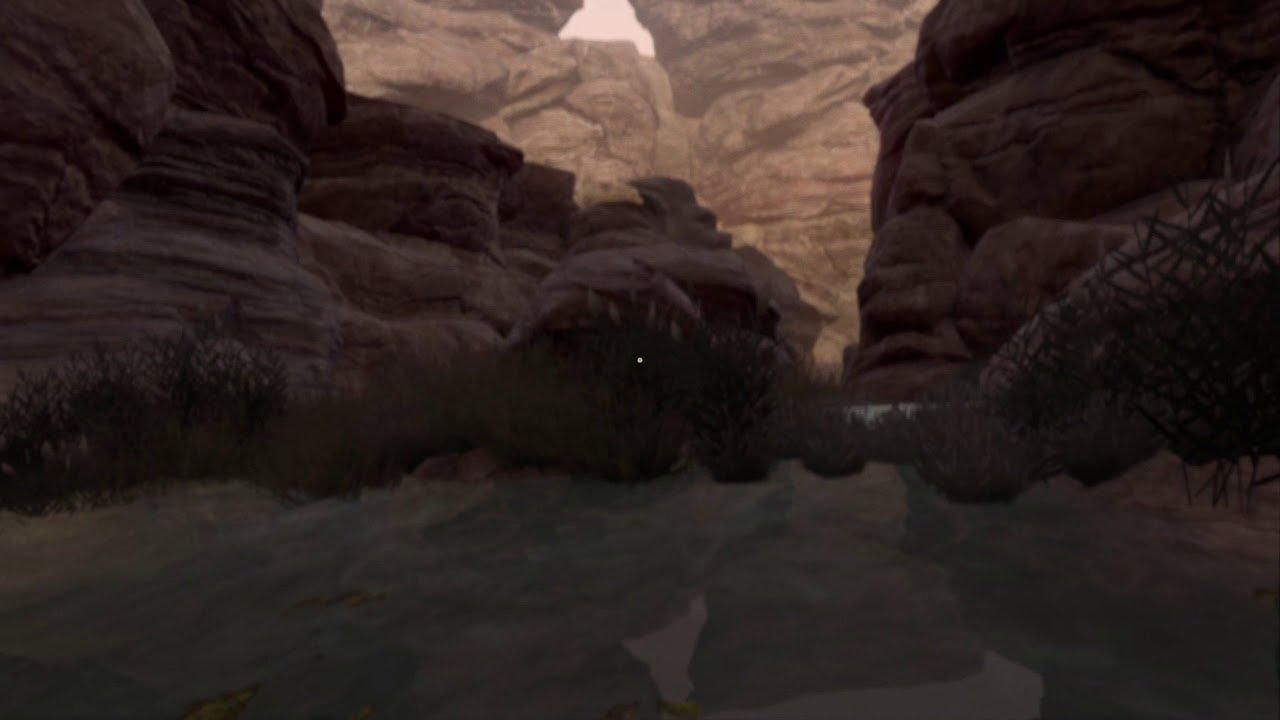 Amnesia Rebirth - The Oasis: Tasi Falls Into Canyon Action Set-Piece, Tasi Talks To Baby PS4 (2020)