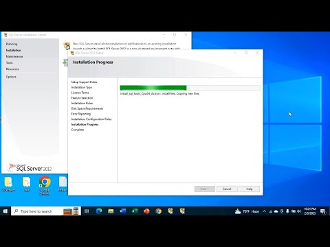 How to download and Install SQL Server 2012 Management Studio in Windows 10/PC 64 bit