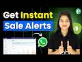 How Retailers Get Instant WhatsApp Notifications for Every Shopify Sale