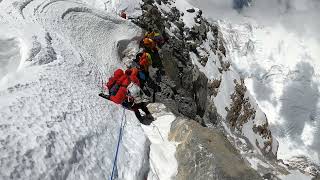 Everest 2023- Death below the Hillary Face - Summit Ridge