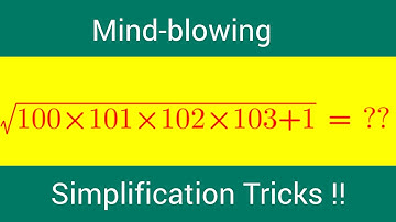 Mind-blowing Simplification Tricks/Math Olympiad/SAT/GRE/GMAT/CBSE/CAT. #maths , #shortvideo