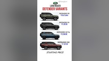 Land Rover Defender Variant #defender #fortuner