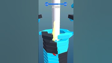 Happy Stack Ball 💙🔥 level 115 #shorts #gameplay