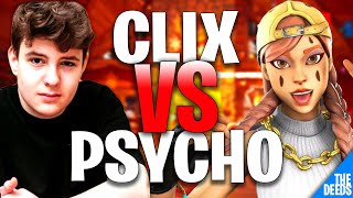 NRG Clix Finally 1v1 BuildFight Chronic Psycho & Yuldy FC Again & THIS Happened... | Creative 1v1
