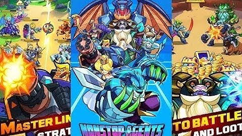 Nonstop Agents (Early Access) - Gameplay - Android / Role playing / Mobile game