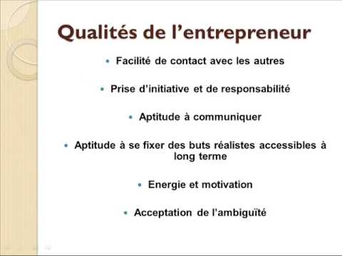 Projet création d'entreprises