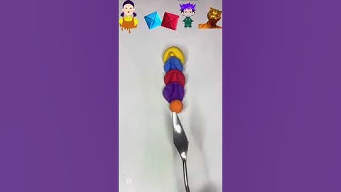 Guess The Mixed Colors Of Squid Game 2 （Part 2） #squidgame2 #squidgame #colormixing #satisfying