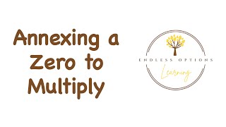 Annexing a Zero When Multiplying | Endless Options Learning