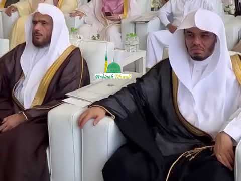 تلاوة ومحاكاة رائعة من الشيخ ياسر الدوسري إمام المسجد الحرام للشيخ عبدالباري الثبيتي ‏