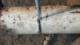 ROOT WELDING 2g 6013, method cap 7018 by crazy stick welder