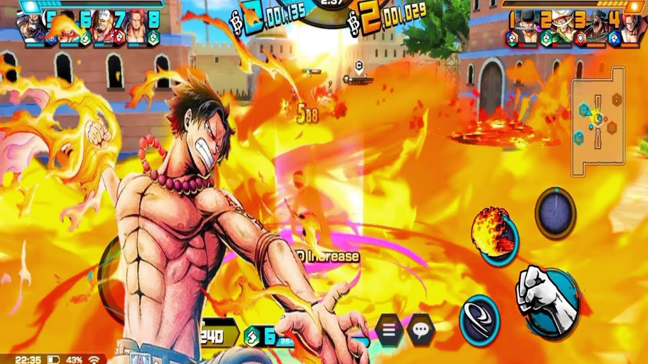 Every Ace Gameplay  One Piece Bounty Rush 