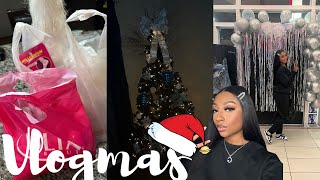 VLOGMAS|NEW HAIR| SHOPPING HAULS| BEYONCE&#39; MOVIE