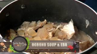 Ogbono Soup with Eba by Chef Riri