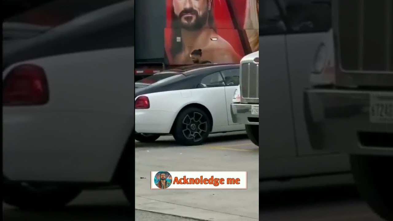 Roman Reigns ☝️. Video with his car . 
