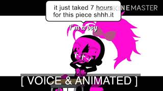 I Made Fannarts Forxmoqax And My Bestie Voice & Animated