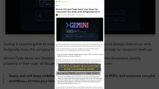 🧐👉 Hoy dejan sin acceso a miles de devs: Google cierra Gemini CLI y se lleva 6,000 PRs #QixNewsAI