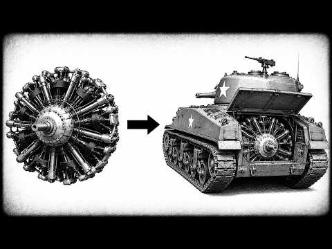 America's Sherman Needed Diesel Power in 1943 — So Caterpillar Rebuilt an Aircraft Radial