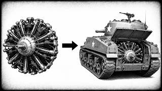 America's Sherman Needed Diesel Power in 1943 — So Caterpillar Rebuilt an Aircraft Radial