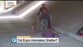 Homeless Advocate Says Cal Expo Should Be Used more for Homeless