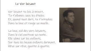 Le Ver Luisant, Robert Desnos Resimi