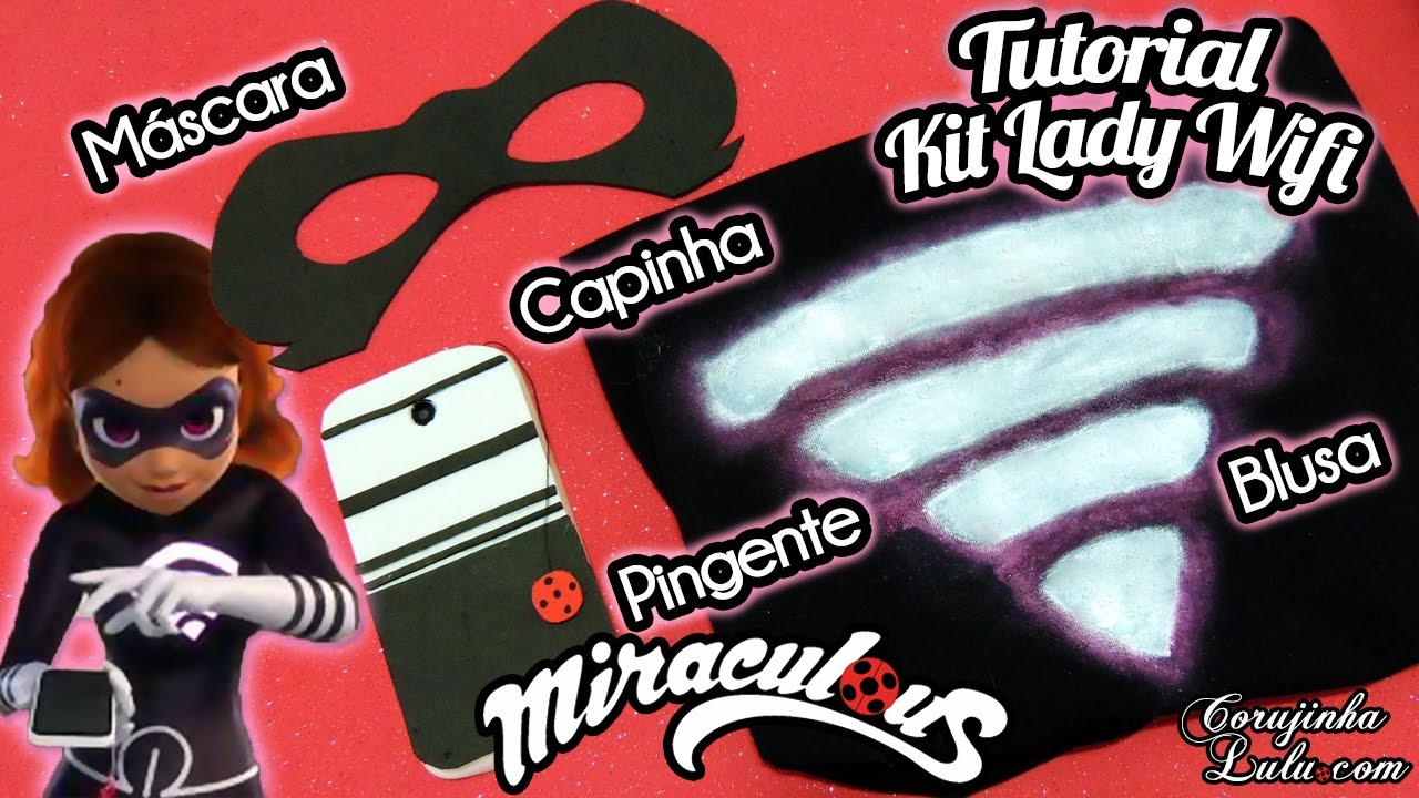 DIY Como Fazer Bolsa da Marinette que vira Ladybug + Cat Noir + Volpina + + Lady - YouTube