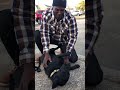 Exonerated former inmate Malcolm Alexander reunites with puppy he raised in prison