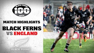 HIGHLIGHTS | Black Ferns v England (Exeter, 2021)