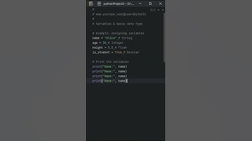Python - Part 2 - Variables and Data Types - #coding #programming #python #pythonprogramming #shorts