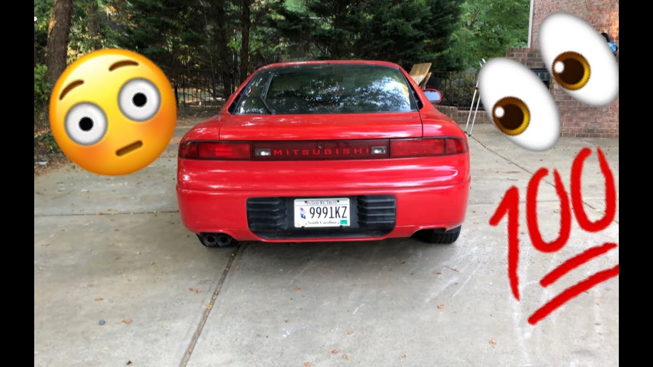 Dodge Stealth to 3000gt Rear Bumper Conversion - YouTube