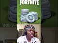 KSI reaction to vbucks changes