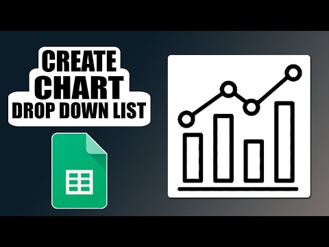 How to create chart from drop down list google sheets