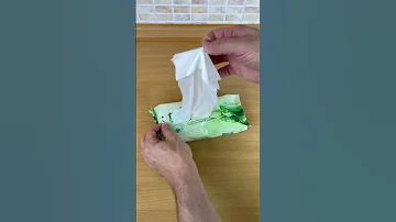 Как доставать влажные салфетки по одной | Лайфхаки от Нечетова | nechetoff |ПОДПИШИСЬ⬇️🔔 #Shorts