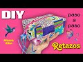 DIY | UTILIZA RETAZOS | NECESER RECTANGULAR | PATCHWORK | PASO A PASO | COSE Y VENDE  | MAMÁ ALBA