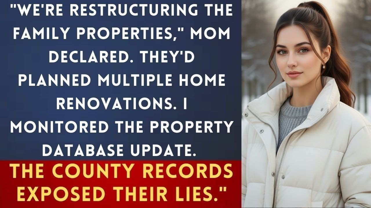 During New Year's Eve, Family Divided My Estate—My Land Registry Said Different