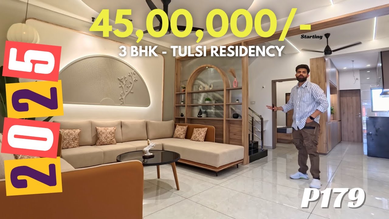 3BHK BUNGALOWS || TULSI RESIDENCY || ATAL SAROVAR || JAMNAGAR ROAD || RAJKOT || 45 LAKH STARTING