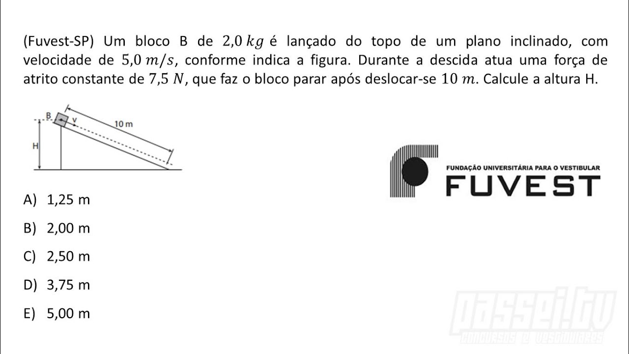 Fuvest 2013 Em Quatro Das Alternativas Abaixo