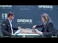 Magnus Carlsen vs Richard Rapport #GRENKE Chess Classic 2024 Round 6