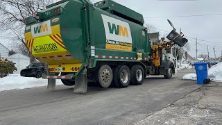 Waste Management Garbage Truck Mack Low Ride Slamming Cranston Trash Totes.