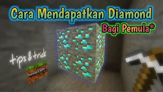 Cara Mendapatkan Diamond Dengan Mudah Bagi Pemula* -  Minecraft Tutorial Indonesia #9