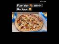 Four Star 🍕-Worth the hype🫶. Guess the name of the pizza.. #pizzalover #dublinlife #fourstarpizza