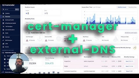 Product Klip: cert-manager & ExternalDNS Add-On Support