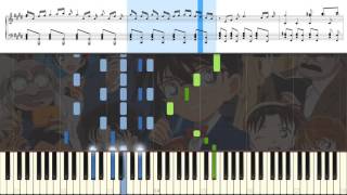 Video thumbnail of "Detective Conan - [Ending Theme 49] Kimi e no Uso [Piano Tutorial]"