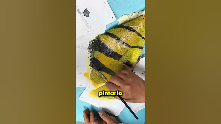 This Kid Drew A Fish With A Real Fish 😲