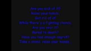 Skillet: Sick Of It (Lyrics)